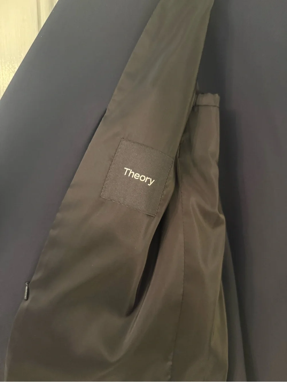 Theory Clinton Blazer in Precision Ponte